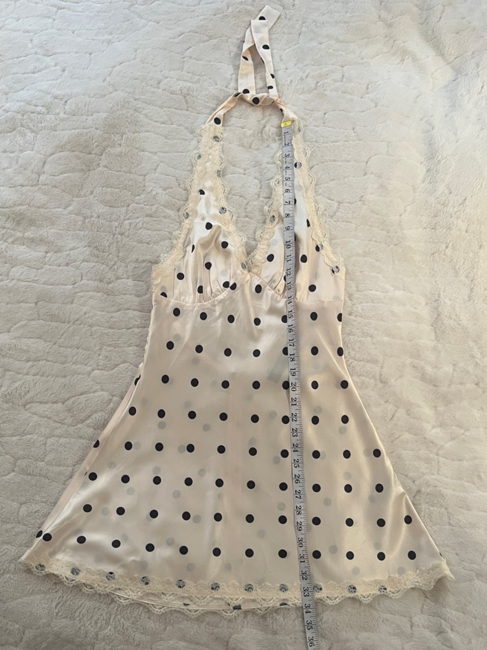 LIONESS Stars Align Mini
Dress Cream Polka size M - Picture 5 of 7